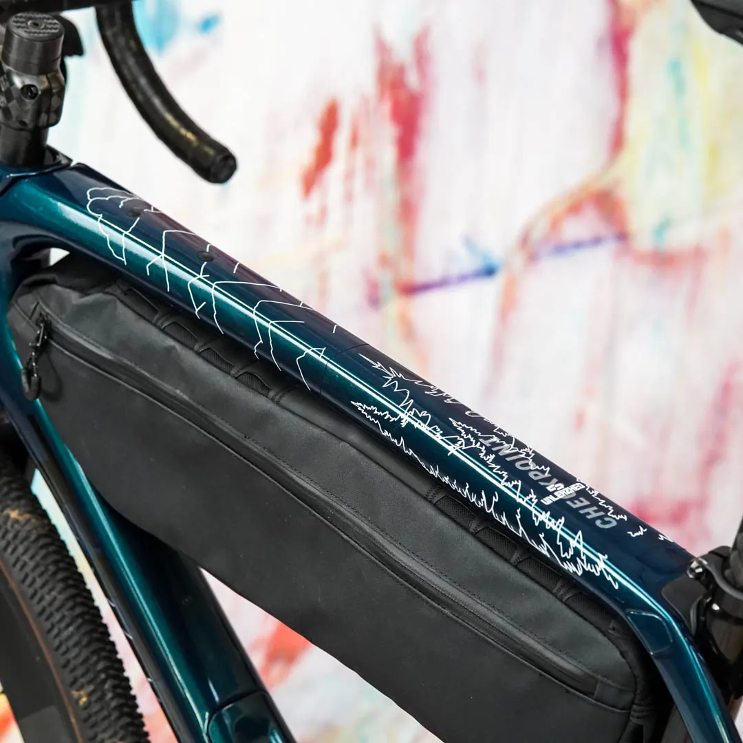 frame protection film Gravel Bike BPG01 Forest white matt - unleazhed