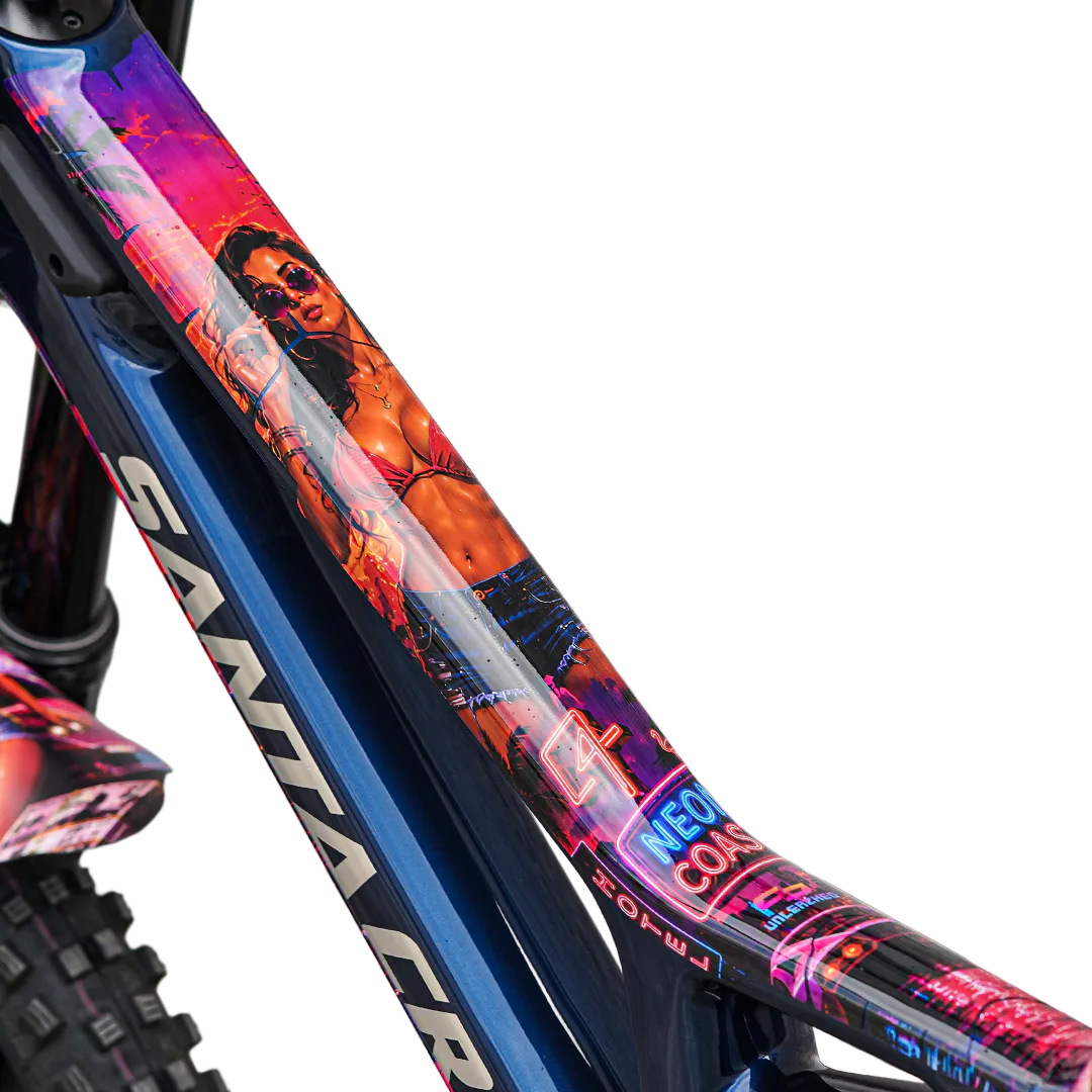 Frame Protection S Top Tube matt Ride Hard black - unleazhed