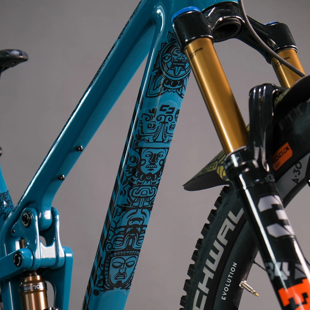 Rahmenschutzfolie XXL matt eldorado black - unleazhed