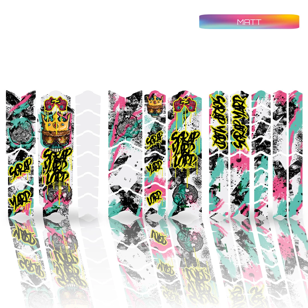 Rahmenschutzfolie XXL matt Scrap Yard Lord color - unleazhed