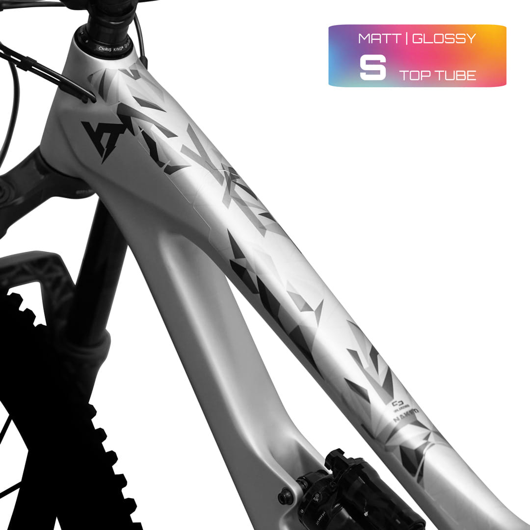 Frame Protection S Top Tube Naked Polygon gray - unleazhed