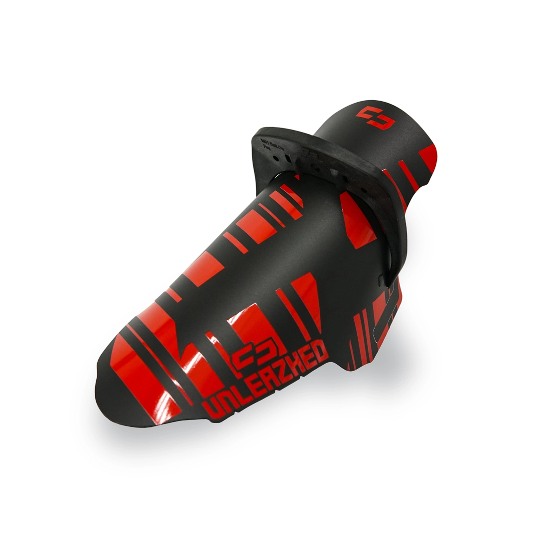 Mudguard M01 Bolt On red - Unleazhed