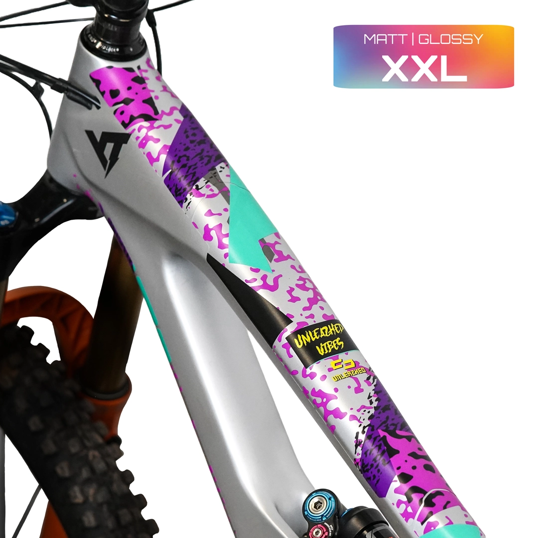 Rahmenschutzfolie XXL 80er Vibes color - unleazhed