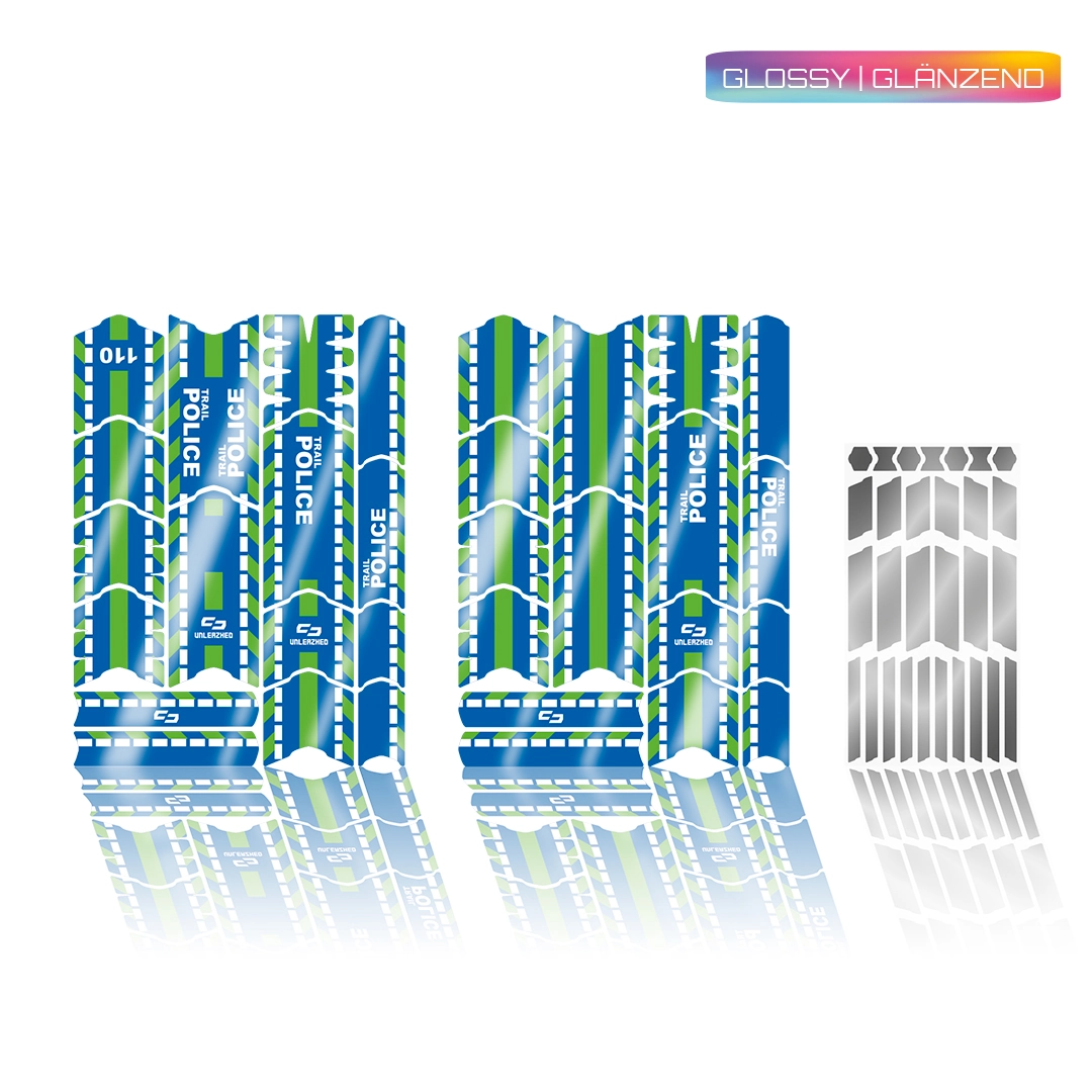 Kids frame protection foil Trail Police - unleazhed glossy