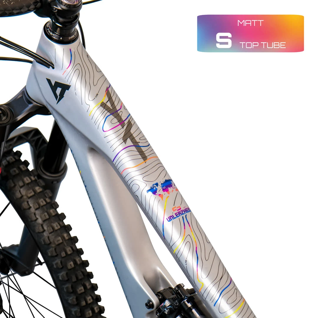 Frame Protection S Oberrohr Topolines color - unleazhed matt