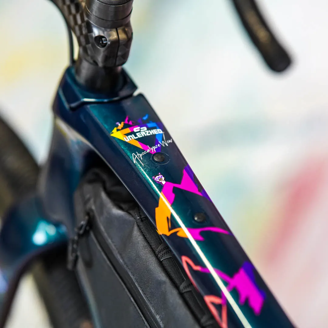 frame protection film Gravel Bike BPG01 Alpocalypse color matt - unleazhed