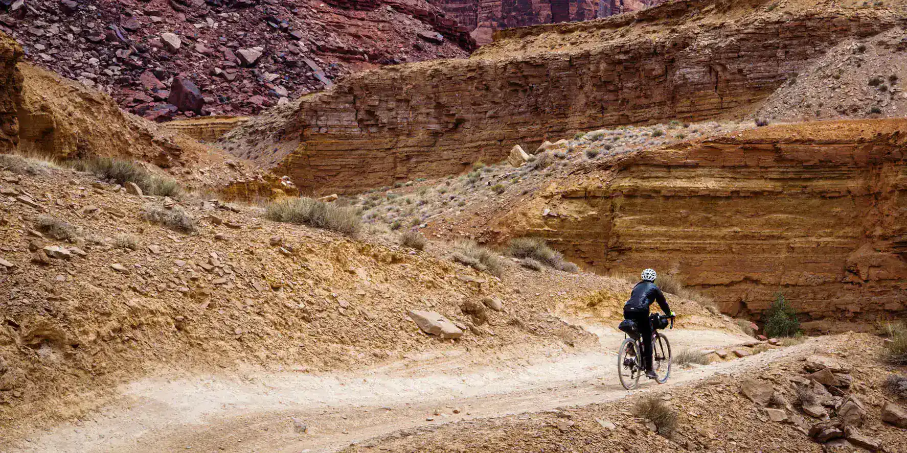 Gravelbike auf einer Schottertour – Einsatzbeispiel