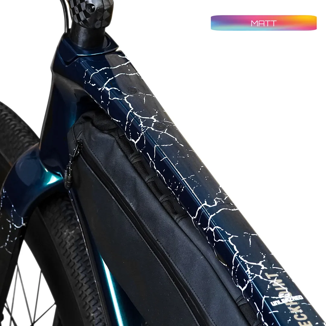 Frame protection film Gravel Bike BPG01 Fragment white matt - unleazhed