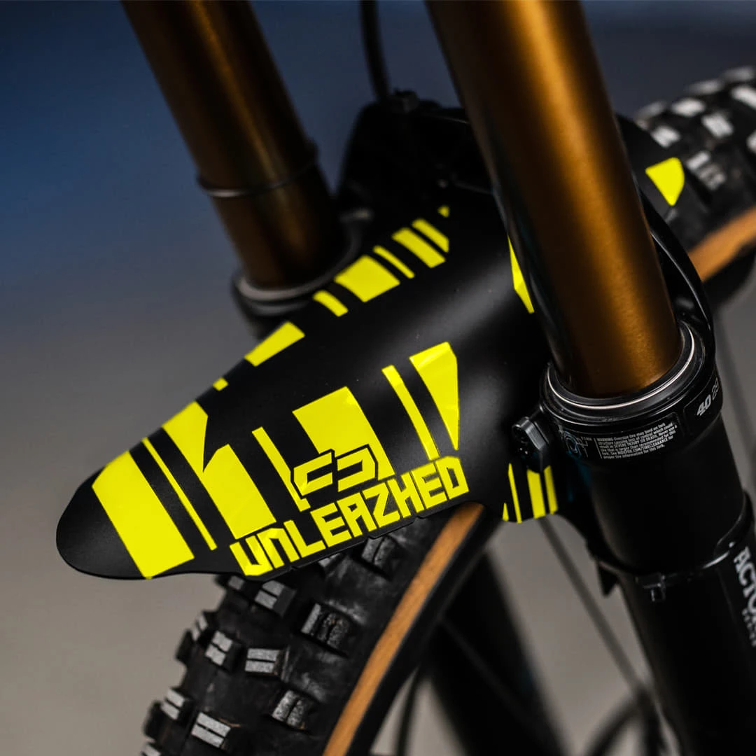 Mudguard M01 yellow - Unleazhed