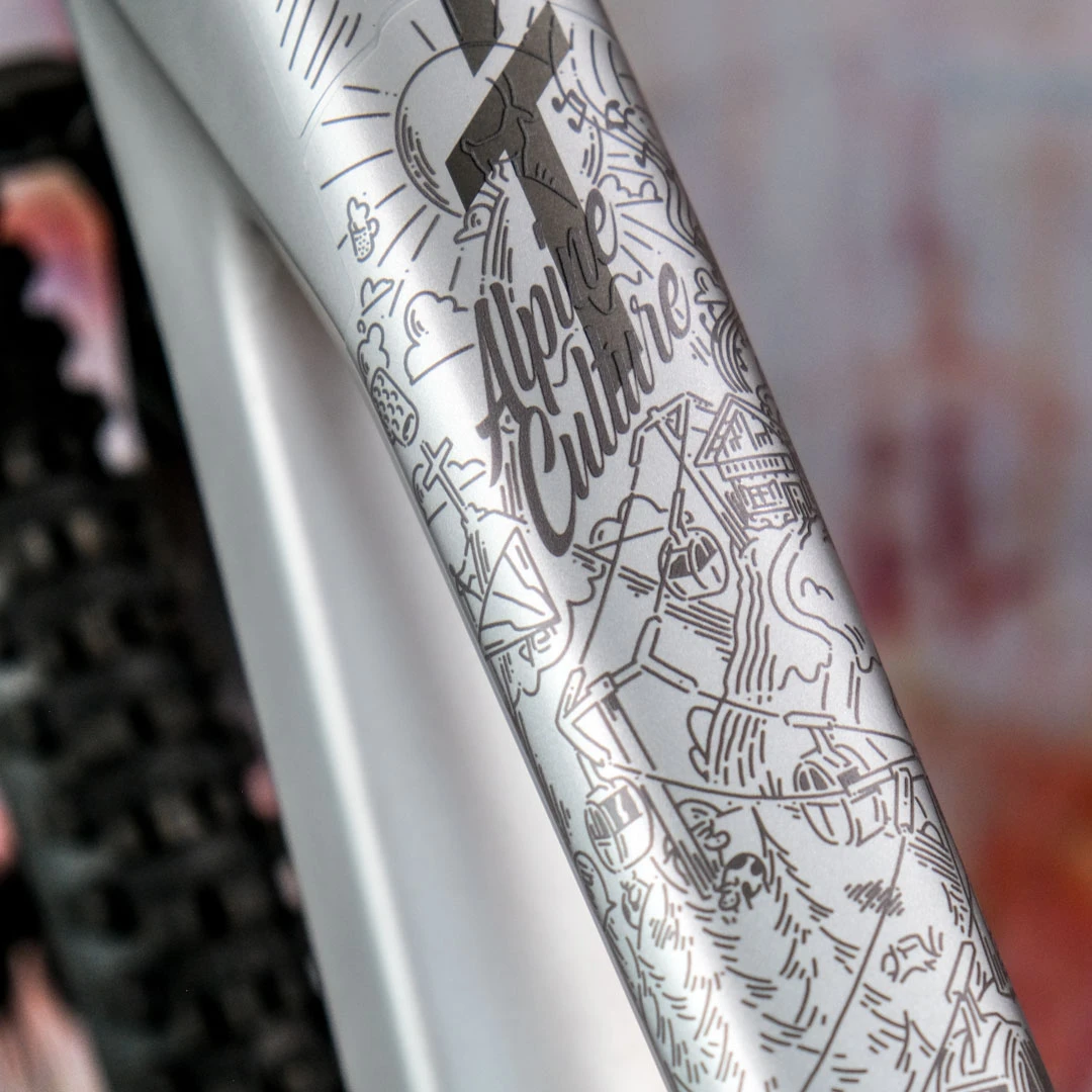 Frame Protection XXL matt Alpine Culture Stefan Müller gray - unleazhed