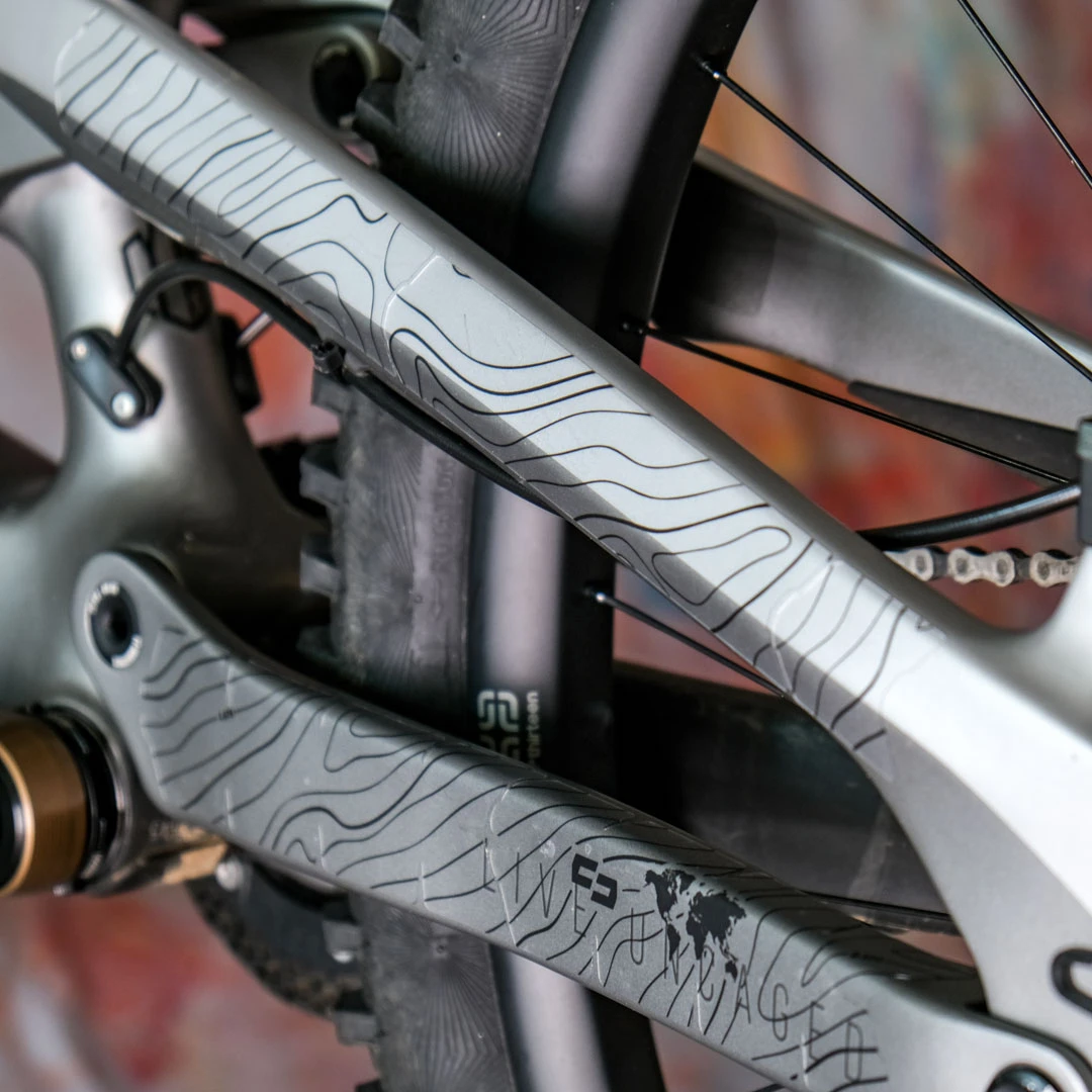 Frame Protection  XXL matt Topolines black - unleazhed