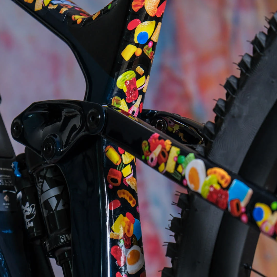 Rahmenschutzfolie XXL matt Candyshop color - unleazhed