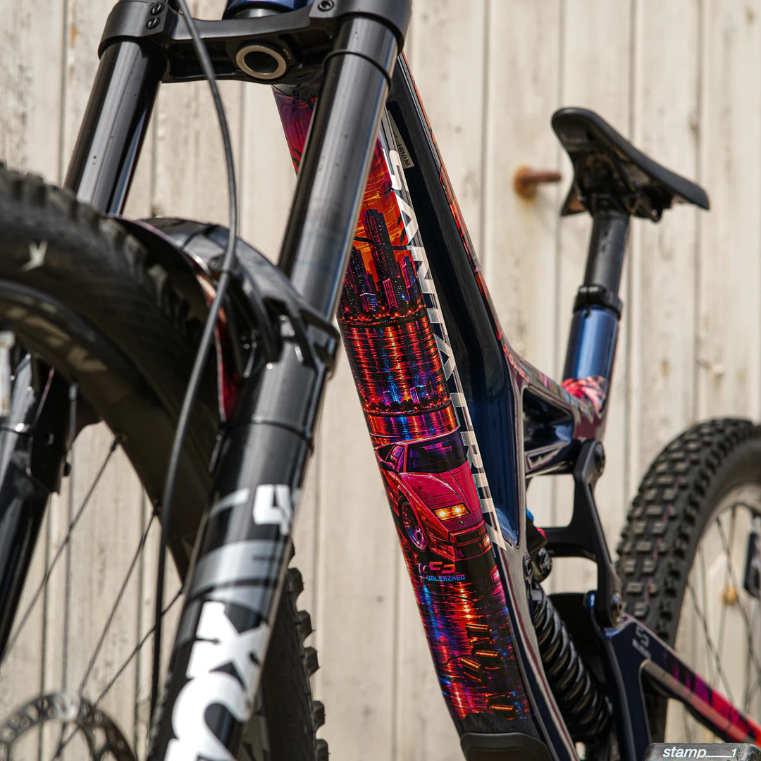 Frame Protection XXL matt Ride Hard black - unleazhed