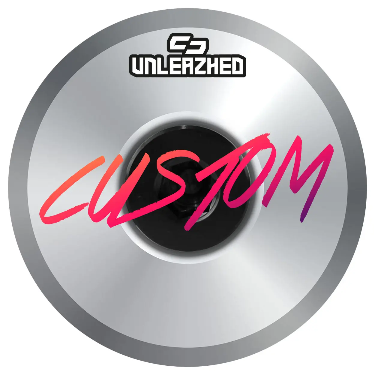 Custom Aluminium Top Cap / Ahead Cap - Unleazhed