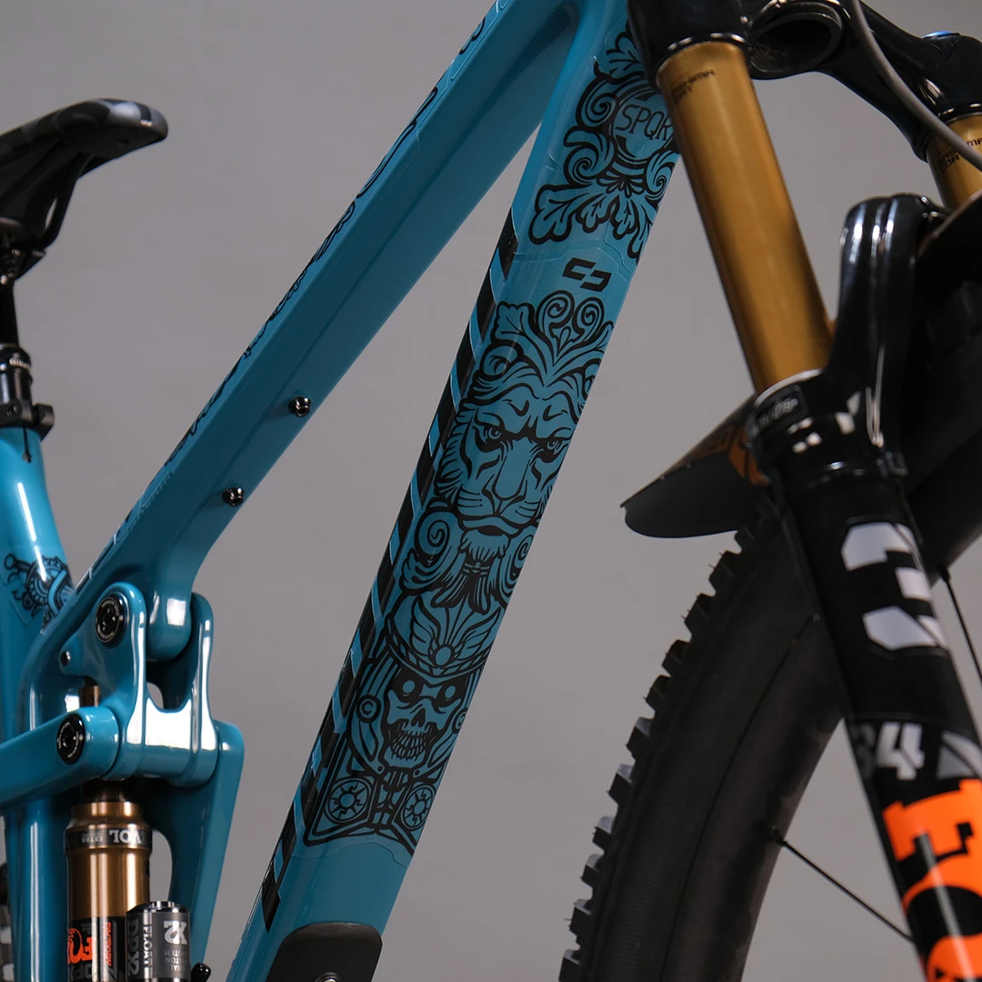 Frame Protection L matt empire black - unleazhed