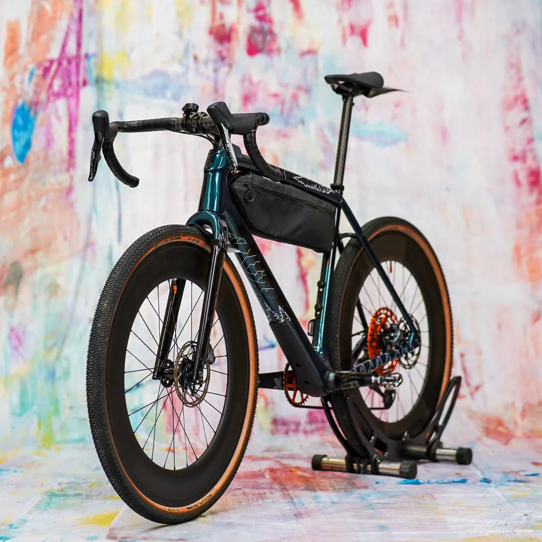 frame protection film Gravel Bike BPG01 Forest white matt - unleazhed