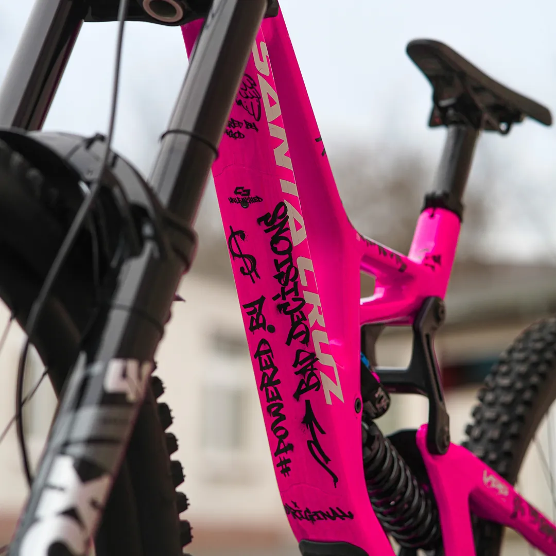 Frame Protection XXL Broken Dreams black - unleazhed glossy