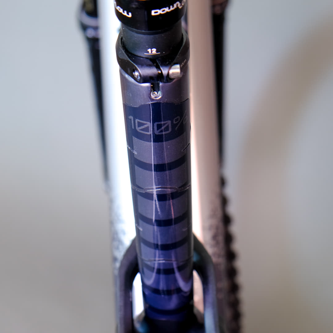 unleazhed - BP01 frame edition E-Bike Sons of Battery black matt S down tube