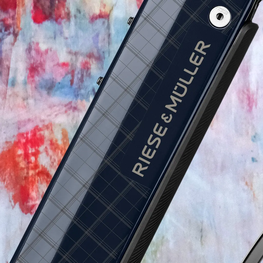 Rahmenschutzfolie für Riese und Müller Homage Karo gray glossy