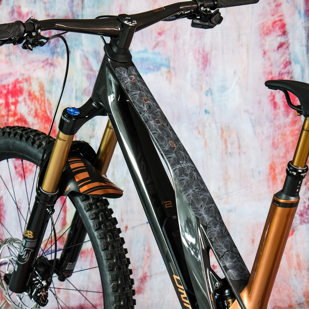 Frame Protection  XXL matt Monstera white - unleazhed