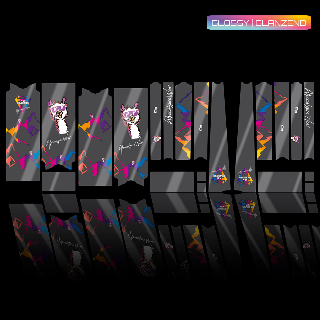 frame protection film Gravel Bike BPG01 Alpocalypse color glossy - unleazhed