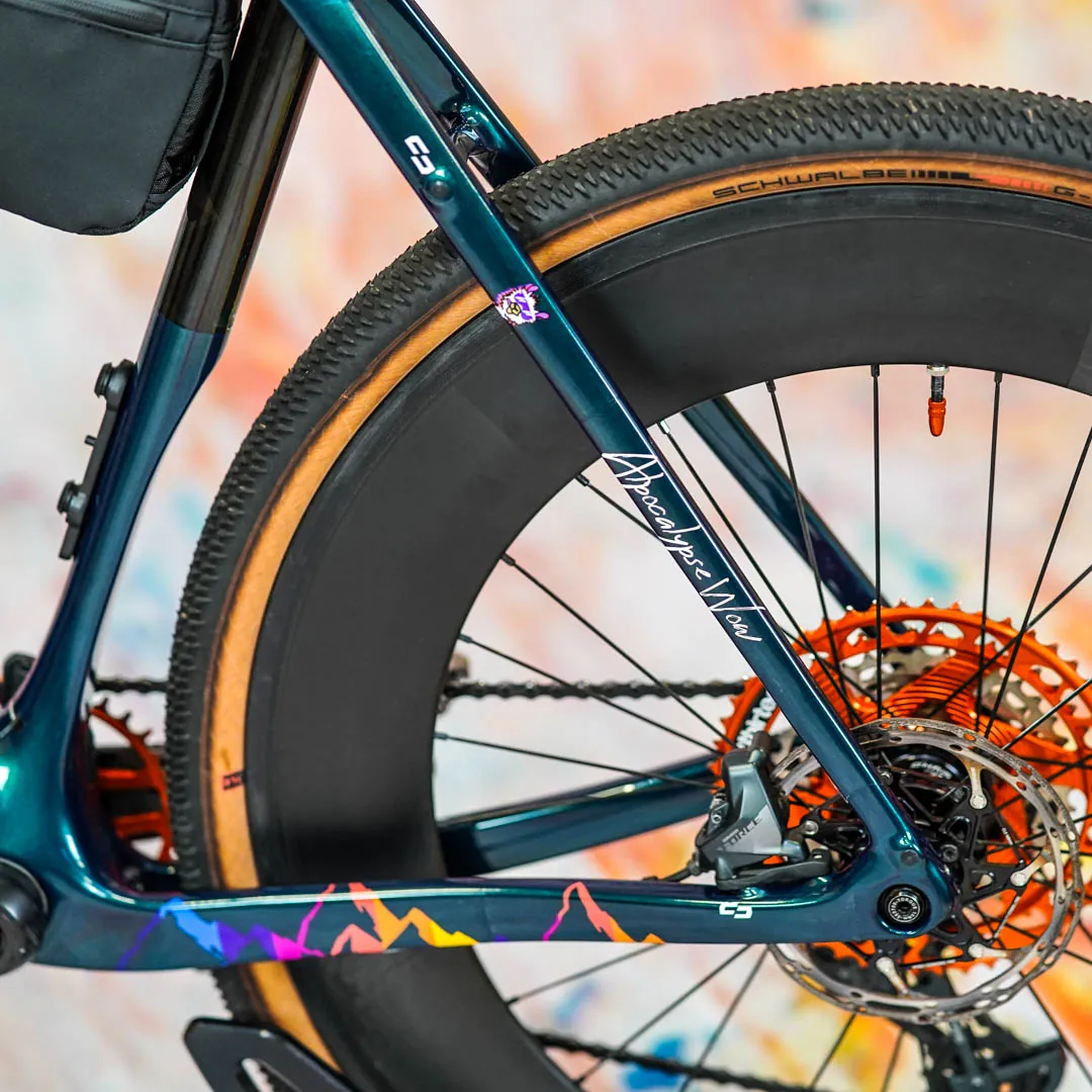 frame protection film Gravel Bike BPG01 Alpocalypse color matt - unleazhed