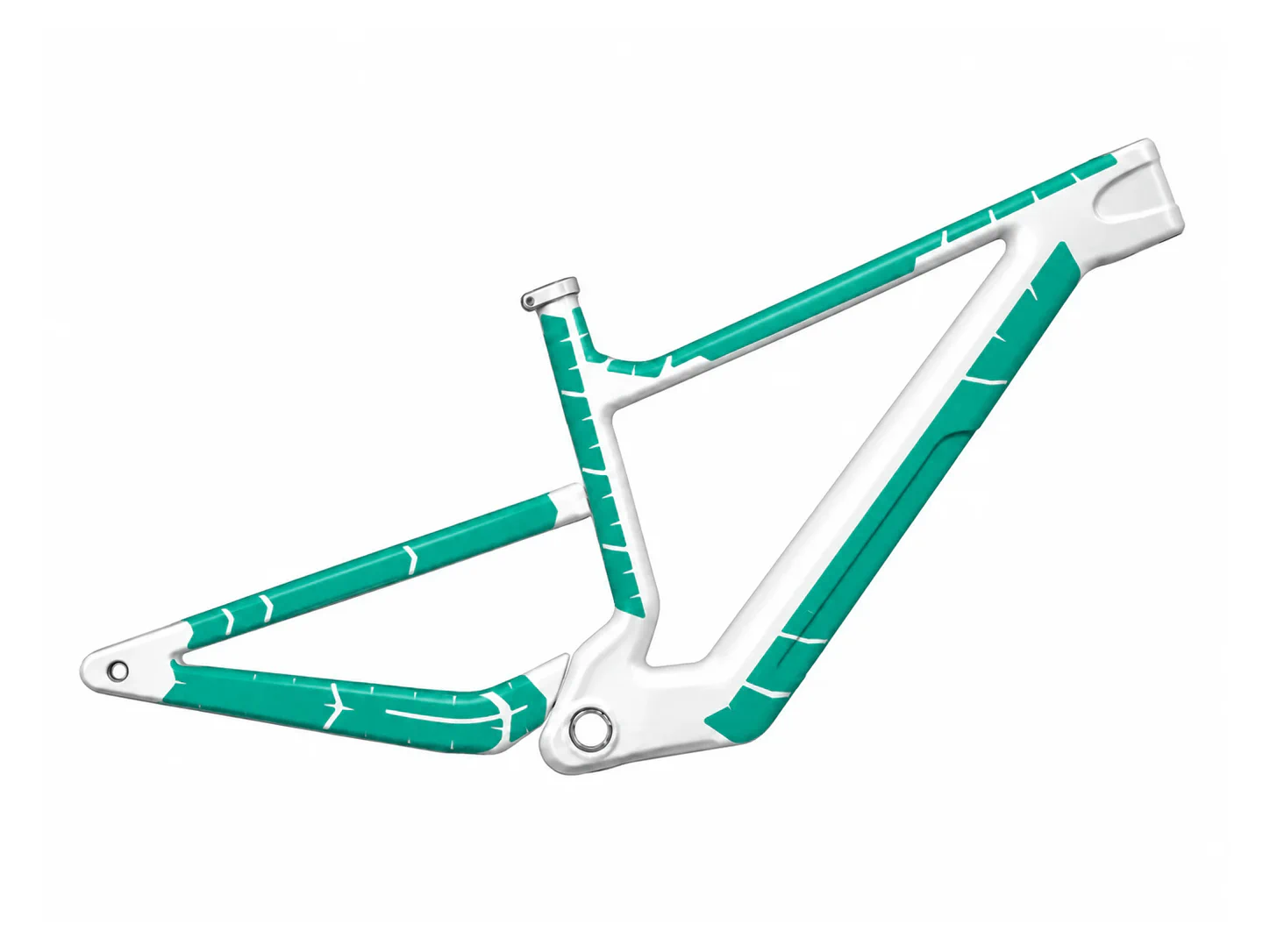 Schematic custom coverage in green: E-Bike · XXL · Full frame
