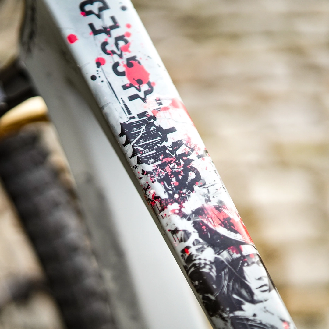 Frame Protection XXL matt Trash Polka Japan color - unleazhed
