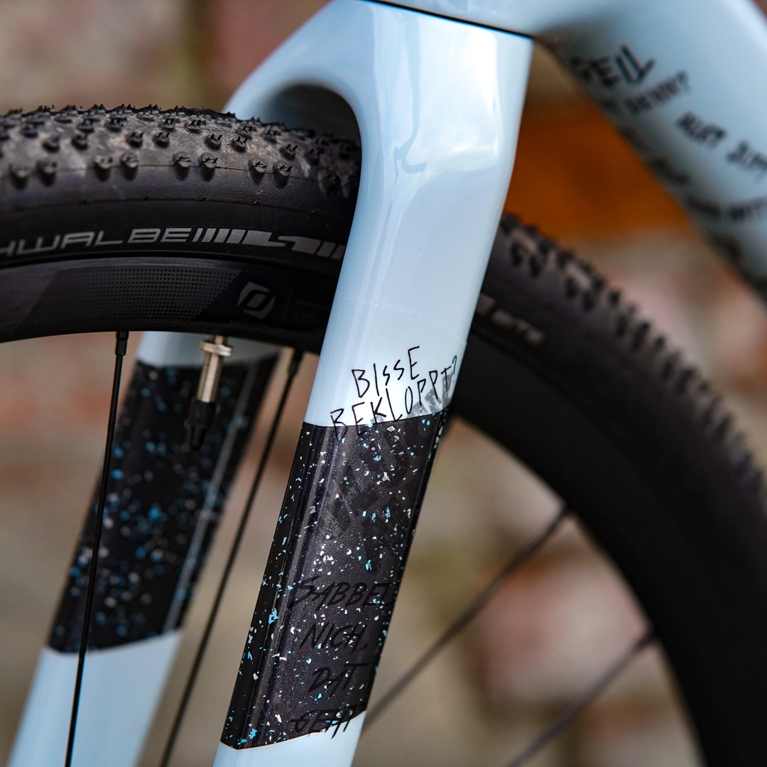 frame protection film Gravel Bike BPG01 Ruhrpott black - unleazhed matt