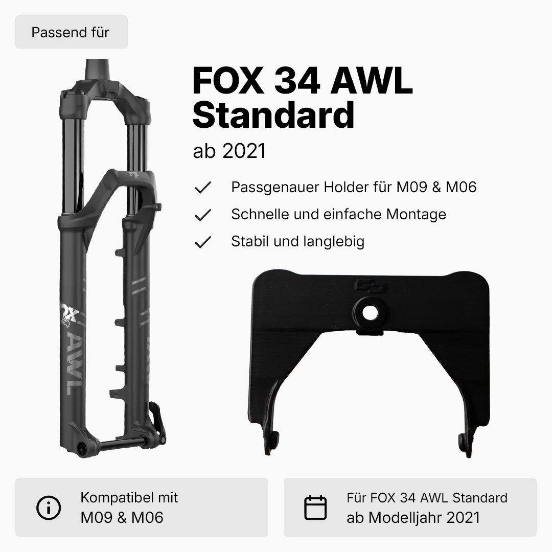 Holder for M09 & M06 | FOX 34 AWL | from model year 2021
