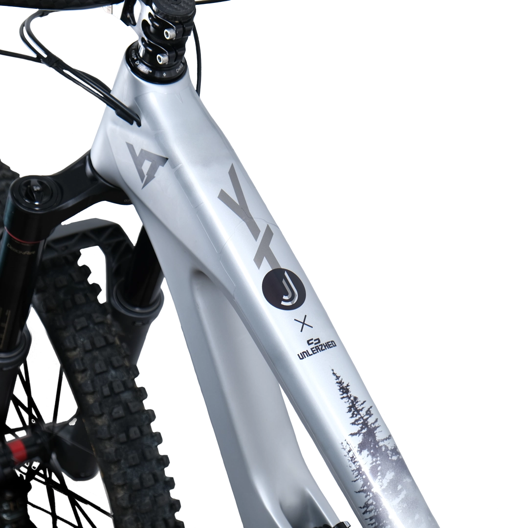 Frame Protection S top tube Jasper Jauch Forest black - unleazhed