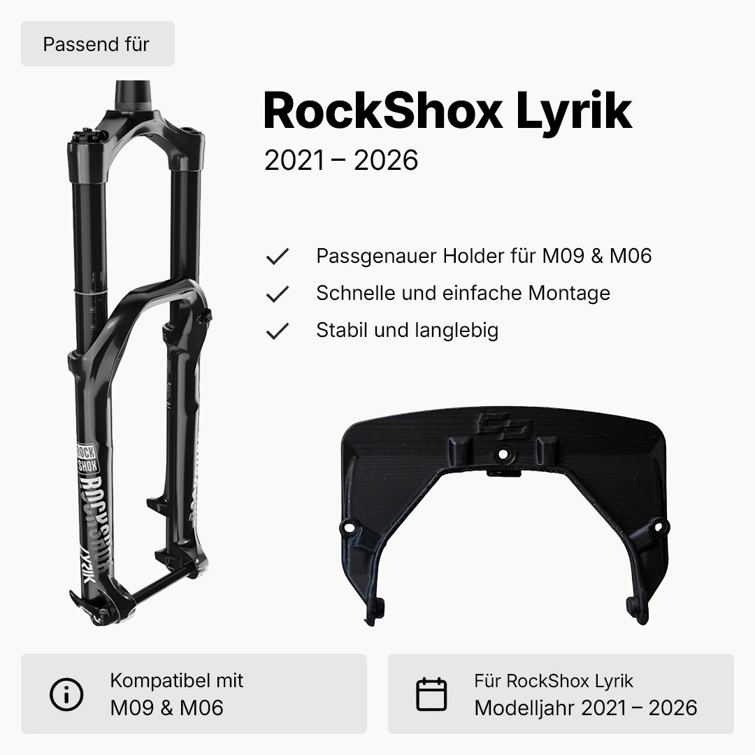 Holder for M09 & M06 | RockShox Lyrik | model year 2021-2026