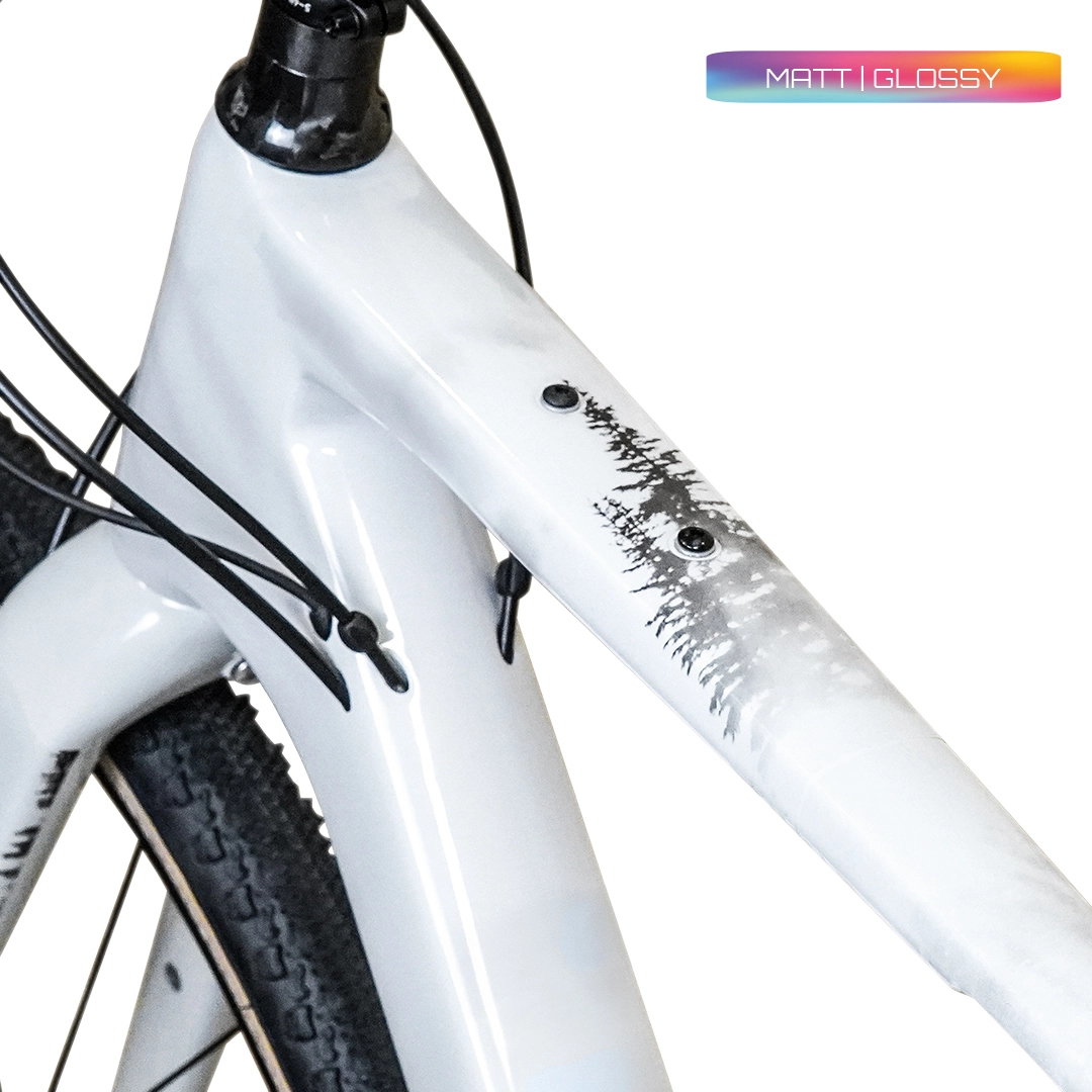 frame protection film Gravel Bike BPG01 Forest black - unleazhed