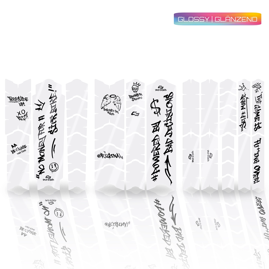 Frame Protection XXL Broken Dreams black - unleazhed glossy