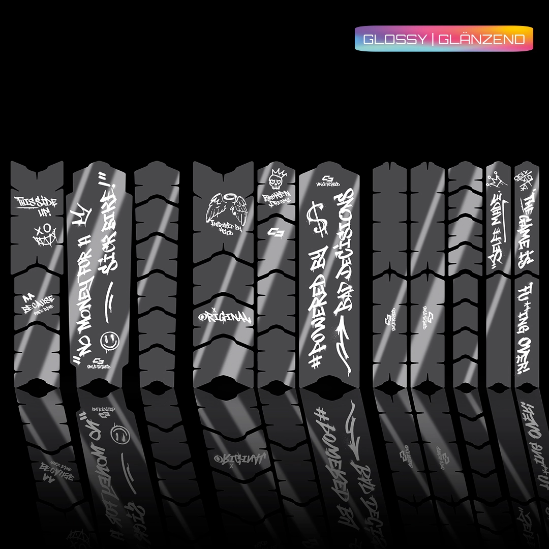 Frame Protection XXL Filigree rose - unleazhed glossy