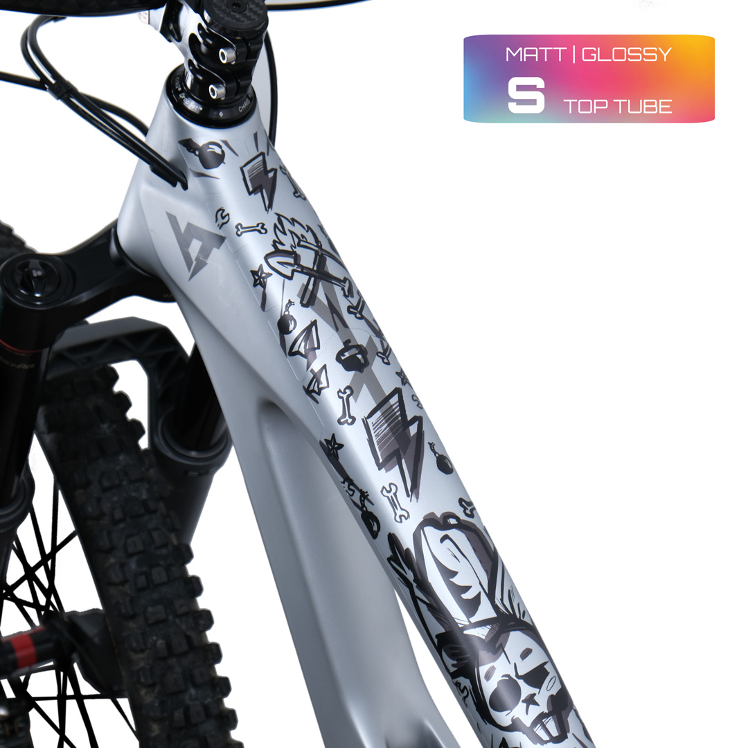 Frame Protection S top tube Serfaus Fiss Ladis black - unleazhed