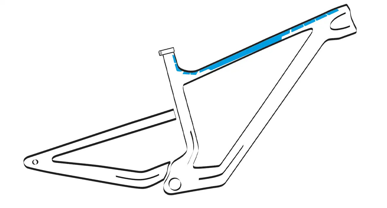 Fahrrad Schutzfolie