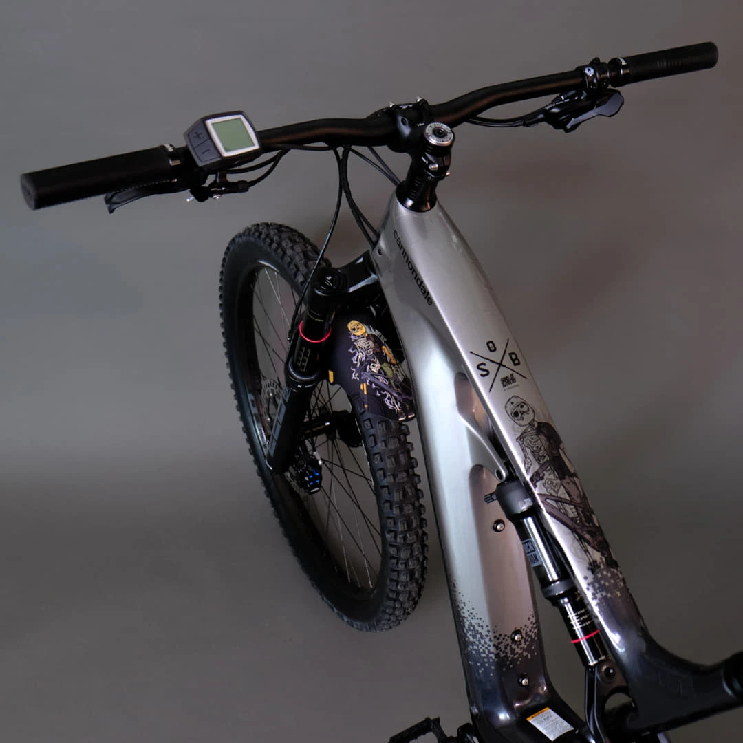 Frame Protection S matt top tube E-Bike Sons of Battery black - unleazhed