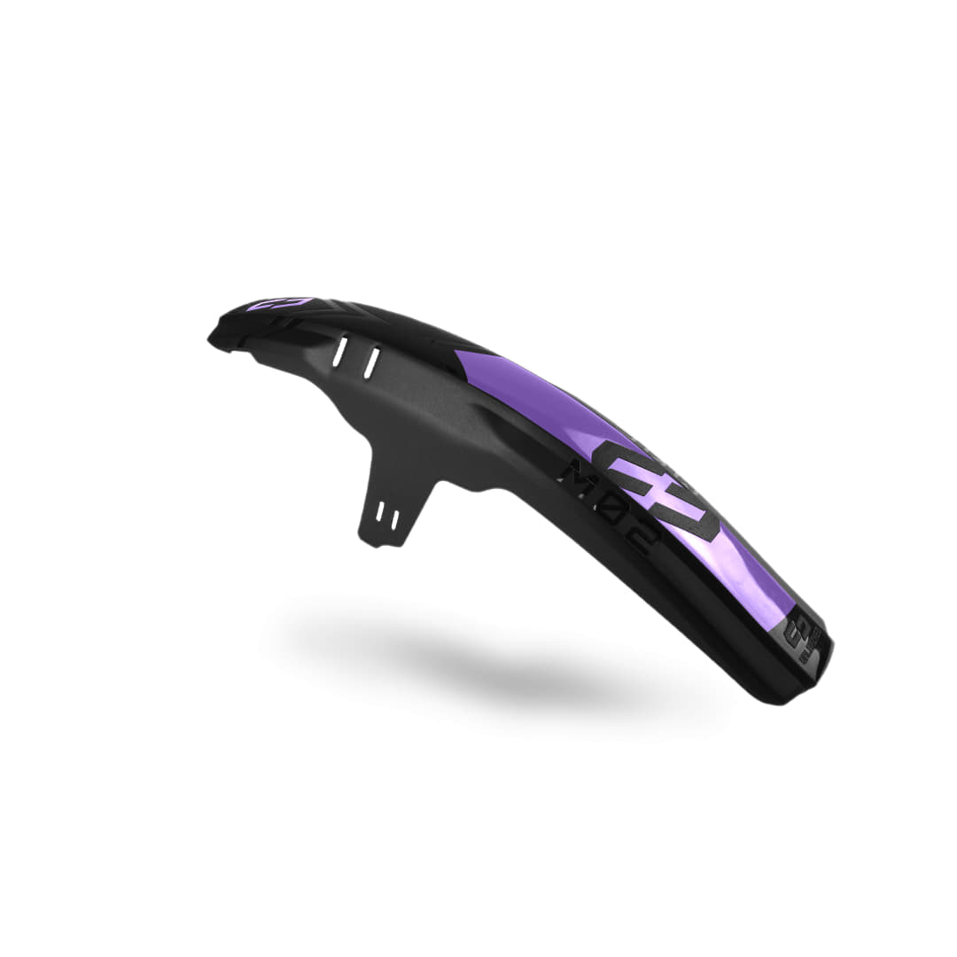 M02 Mudguard Sticker purple - Unleazhed