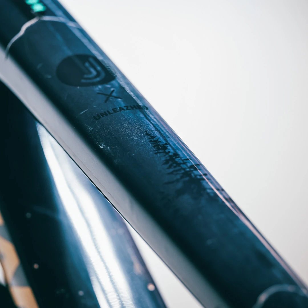Frame Protection S matt top tube Jasper Jauch Forest black - unleazhed