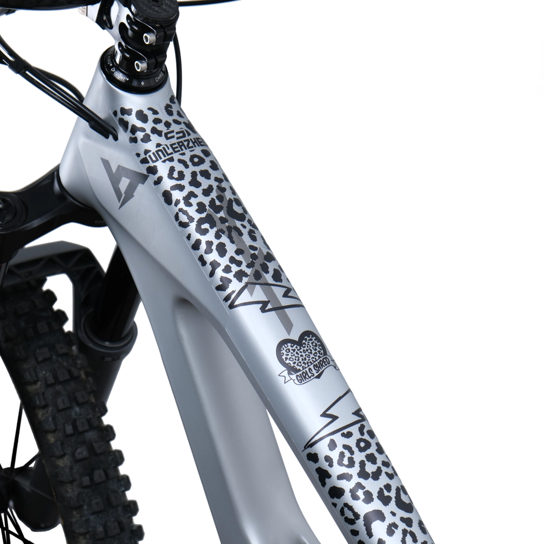 Frame Protection S top tube Girls Shred black - unleazhed