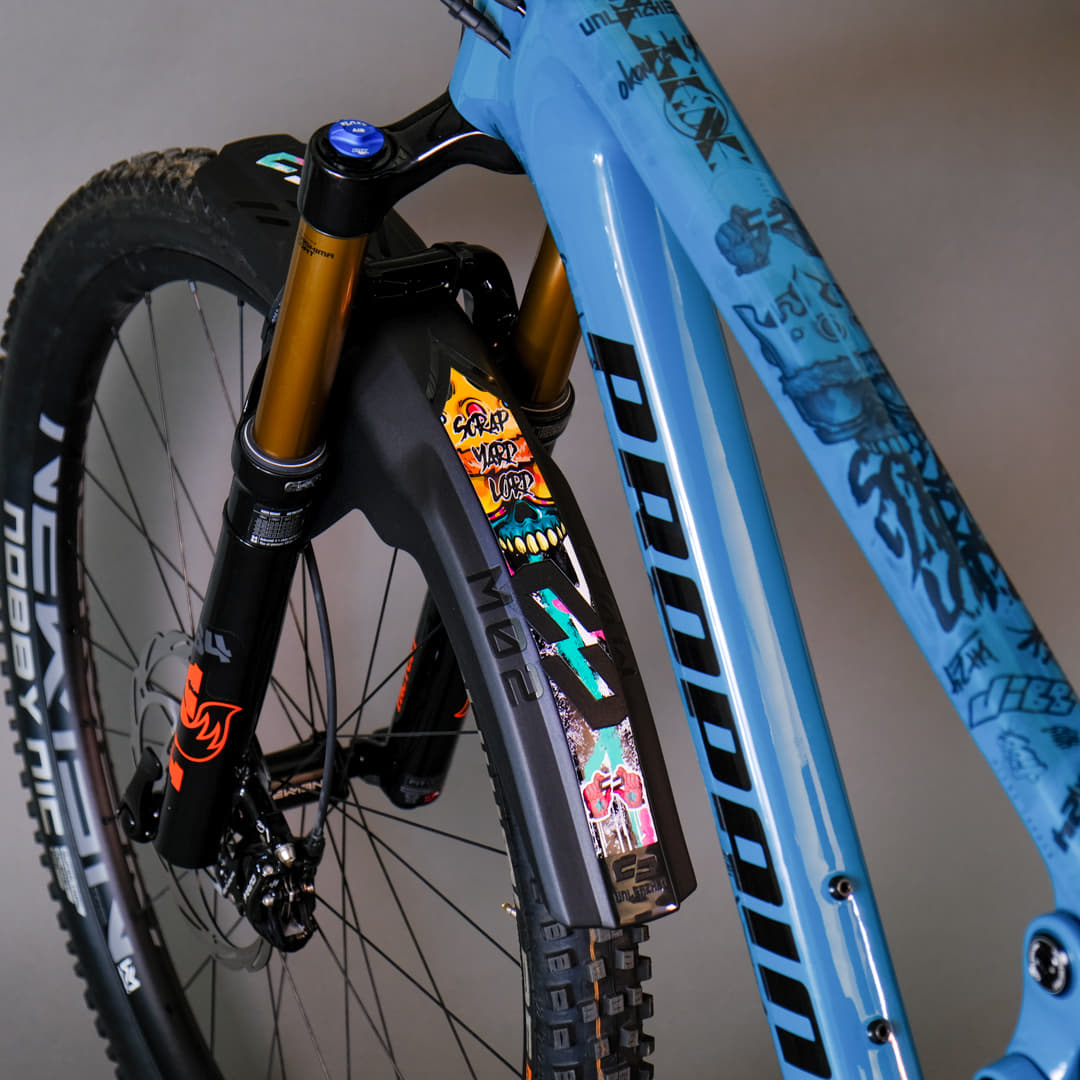 M02 Mudguard Sticker edition Downhill24 - Unleazhed