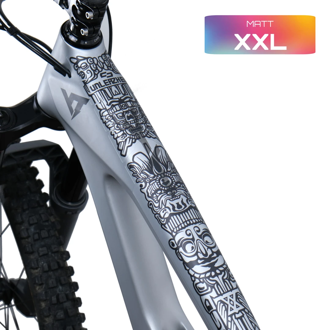 Rahmenschutzfolie XXL matt eldorado black - unleazhed