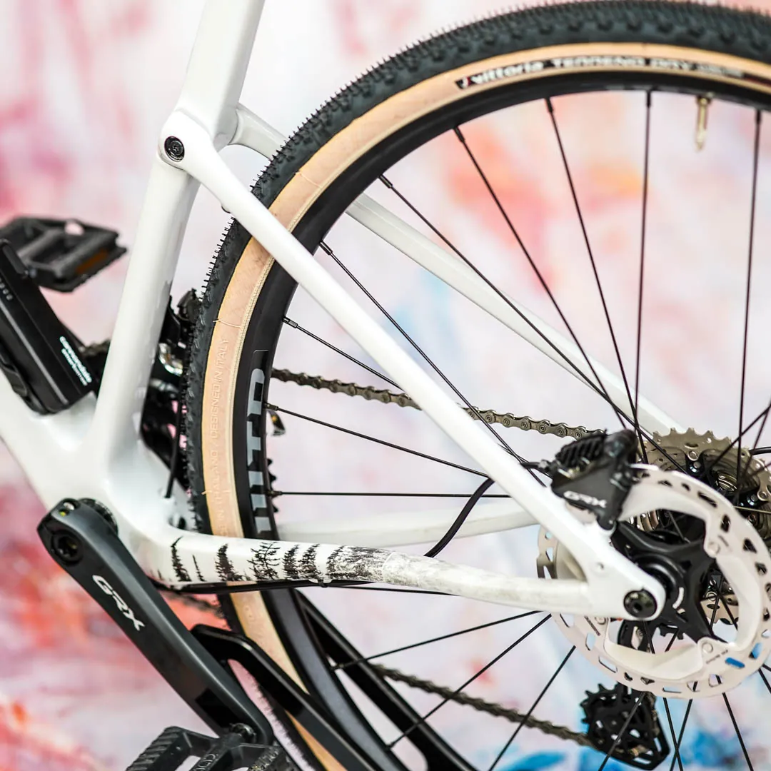 frame protection film Gravel Bike BPG01 Forest black matt - unleazhed