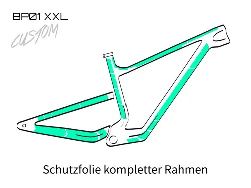 Eigene Rahmenschutzfolie 